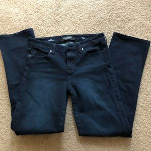 Liverpool Dark Blue Straight Cut Jeans